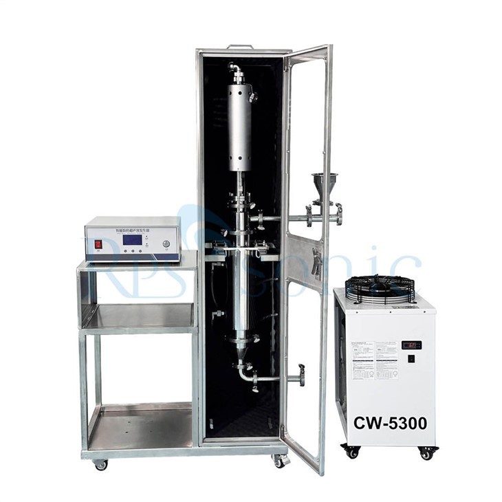 Ultrasonic Dispersion With Sound Encloser